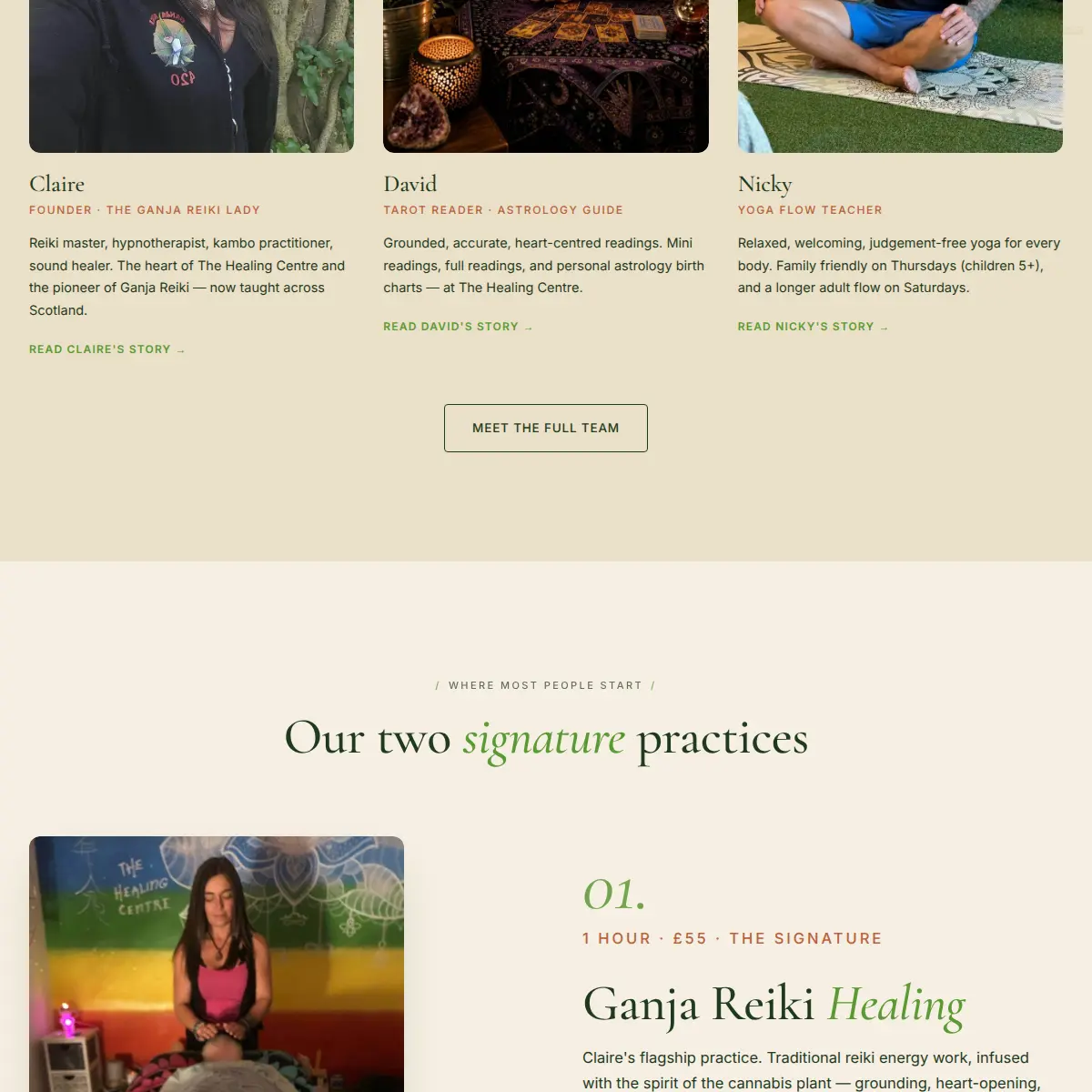 The Healing Centre — train in Ganja Reiki, online or one to one, certificate included